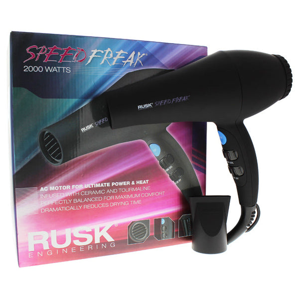 Wholesale Speed Freak 2000 Watts Dryer - IREHF6688 - Black by Rusk for Unisex - 1 Pc Hair Dryer
