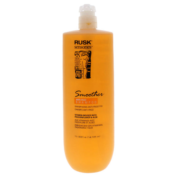Wholesale Sensories Smoother Passion Flower Aloe Shampoo by Rusk for Unisex - 35 oz Shampoo