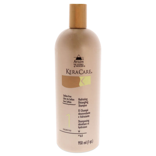 Wholesale KeraCare Hydrating Detangling Shampoo by Avlon for Unisex - 32 oz Shampoo