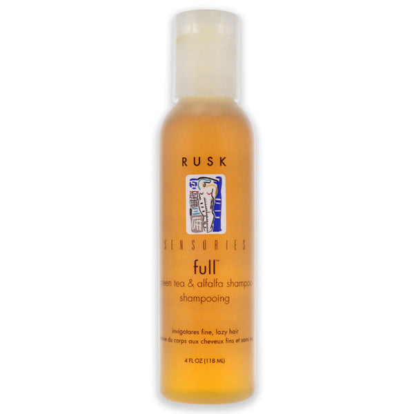 Wholesale Sensories Full Green Tea Alfalfa Shampoo by Rusk for Unisex - 4 oz Shampoo