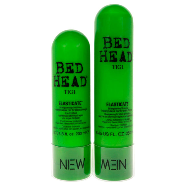 Wholesale Bed Head Elasticate Strengthening Kit by TIGI for Unisex - 2 Pc 8.45oz Shampoo, 6.76oz Conditioner