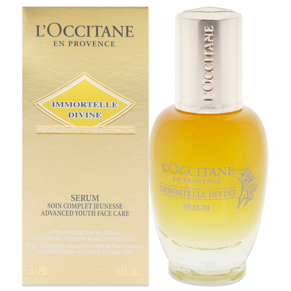 Wholesale Immortelle Divine Serum - Advanced Youth Face Care by LOccitane for Unisex - 1 oz Serum
