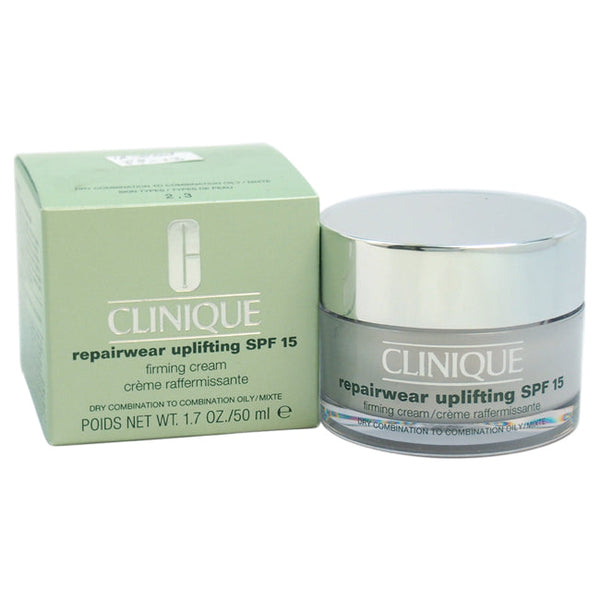 Wholesale Repairwear Uplifting SPF 15 Firming Cream - Dry Combination To Oily Skin by Clinique for Unisex - 1.7 oz Cream