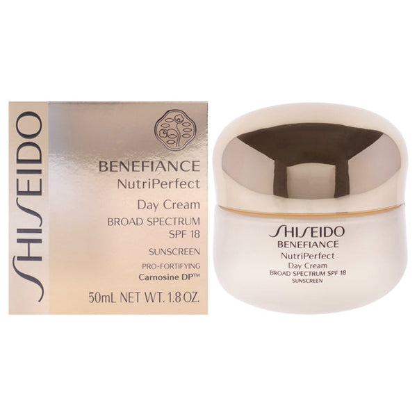 Wholesale Benefiance NutriPerfect Day Cream SPF 18 by Shiseido for Unisex - 1.8 oz Cream