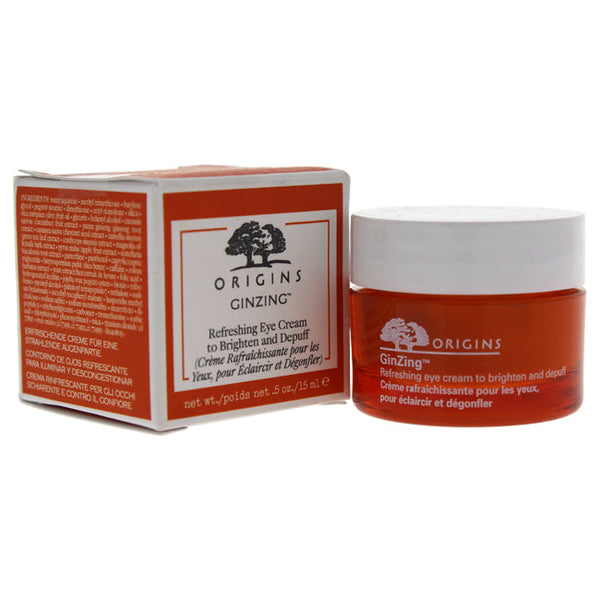 Wholesale GinZing Refreshing Eye Cream To Brighten and Depuff by Origins for Unisex - 0.5 oz Eye Cream