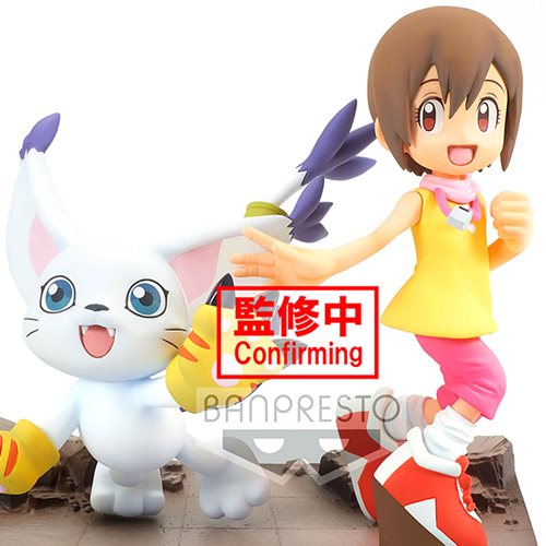 Wholesale Digimon Adv. Hikari and Tailmon DXF Adv. Archives Statue
