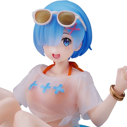 Wholesale Re:Zero Rem Aqua Float Girls Statue