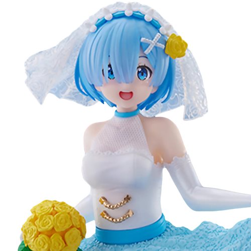 Wholesale Re:Zero Starting Life in Another World Rem Wedding Statue
