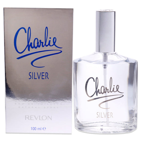 Wholesale Charlie Silver by Revlon for Women - 3.4 oz EDT Spray