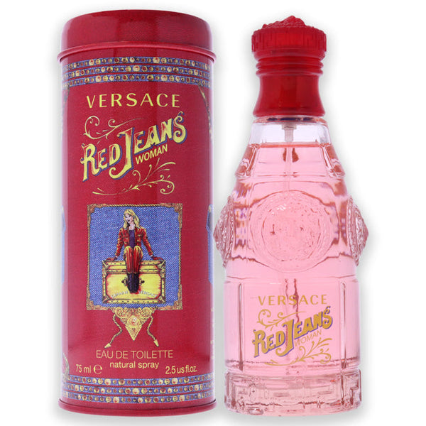 Wholesale Red Jeans by Versace for Women - 2.5 oz EDT Spray
