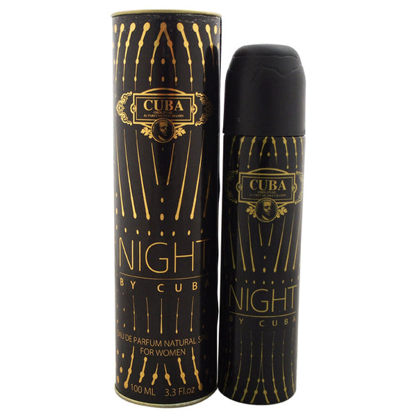 Wholesale Cuba Night by Cuba for Women - 3.3 oz EDP Spray