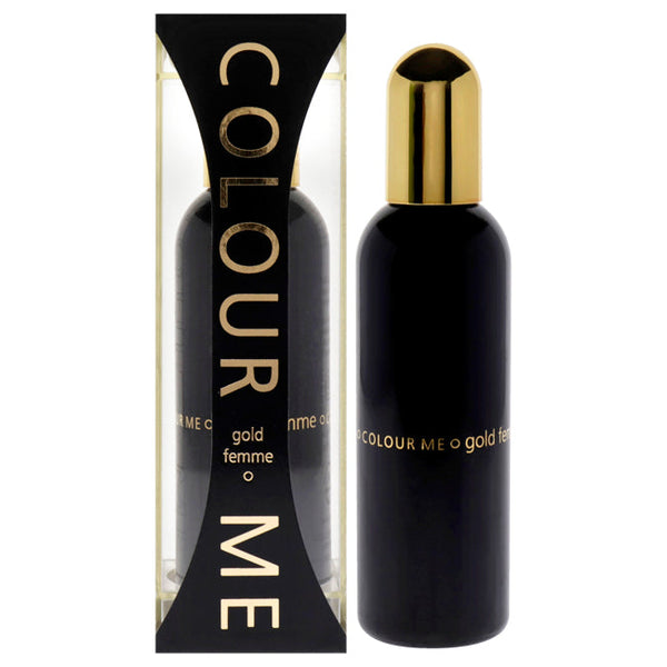 Wholesale Colour Me Femme Gold by Milton-Lloyd for Women - 3.4 oz EDP Spray