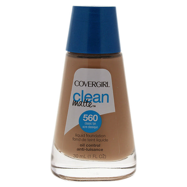 Wholesale Clean Matte Liquid Foundation - # 560 Classic Tan by CoverGirl for Women - 1 oz Foundation