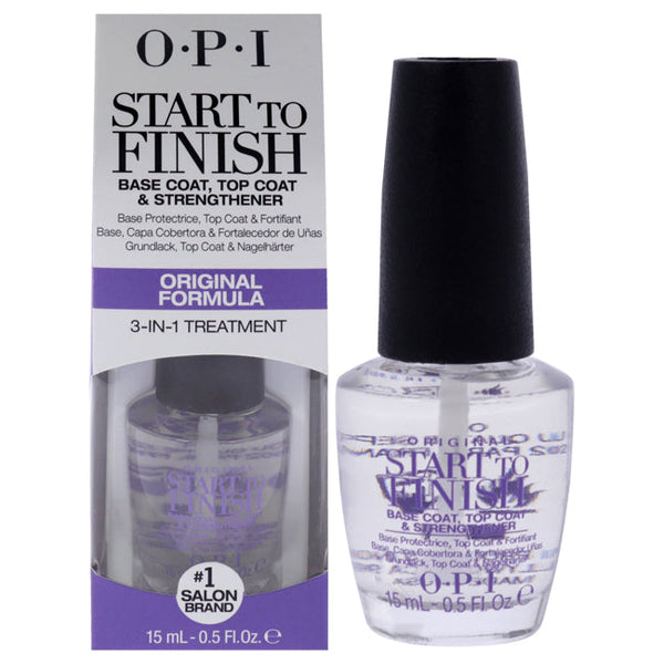 Wholesale Start to Finish Base & Top Coat Strengthener - # NT T70 by OPI for Women - 0.5 oz Nail Strengthener