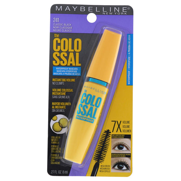 Wholesale The Colossal Volum Express Waterproof Mascara - # 241 Classic Black by Maybelline for Women - 0.27 oz Mascara