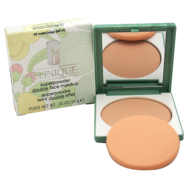 Wholesale Superpowder Double Face Makeup - 02 Matte Beige (MF-P)-Dry Combination by Clinique for Women - 0.35 oz Powder