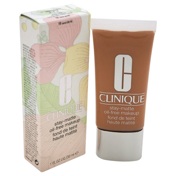 Wholesale Stay-Matte Oil-Free Makeup - 19 Sand (M-N) - Dry Combination To Oily by Clinique for Women - 1 oz Makeup