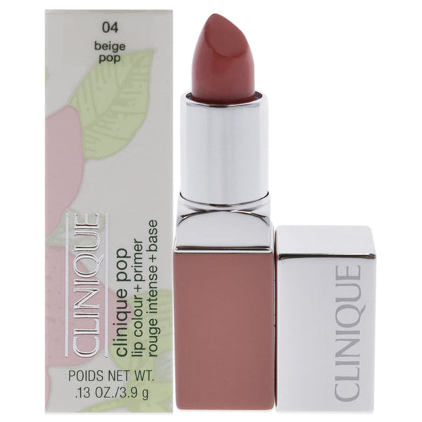 Wholesale Clinique Pop Lip Colour Plus Primer - 04 Beige Pop by Clinique for Women - 0.13 oz Lipstick
