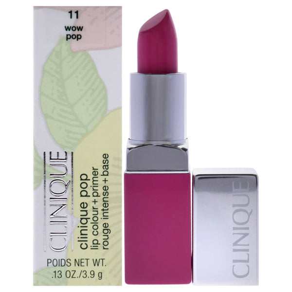 Wholesale Clinique Pop Lip Colour Plus Primer - 11 Wow Pop by Clinique for Women - 0.13 oz Lipstick