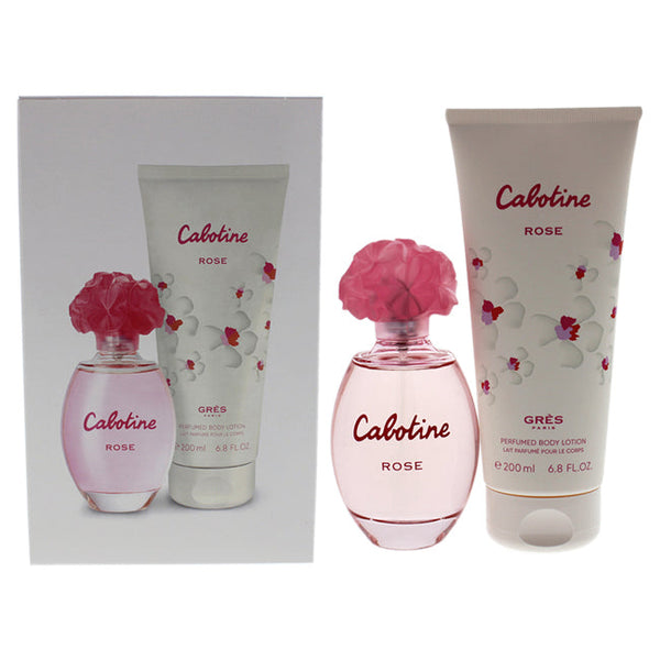 Wholesale Cabotine Rose by Parfums Gres for Women - 2 Pc Gift Set 3.4oz EDT Spray, 6.76oz Perfumed Body Lotion