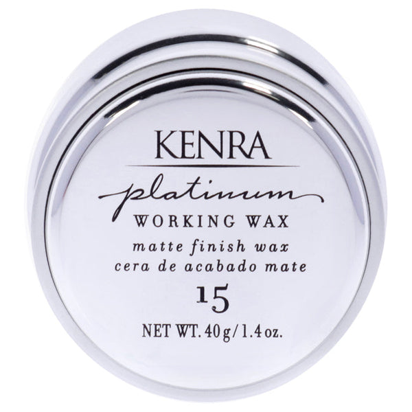 Wholesale Platinum working Wax - 15 by Kenra for Women - 1.4 oz Wax
