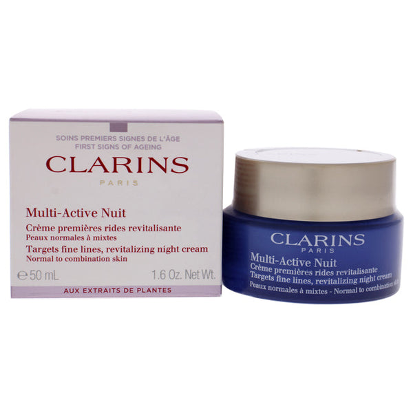 Wholesale Multi-Active Night Cream - Normal to Combination Skin by Clarins for Women - 1.6 oz Cream