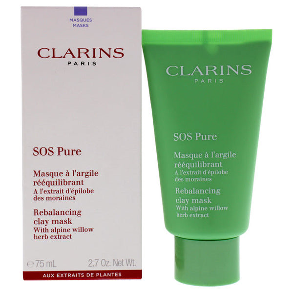 Wholesale SOS Pure Rebalancing Clay Mask by Clarins for Women - 2.3 oz Mask