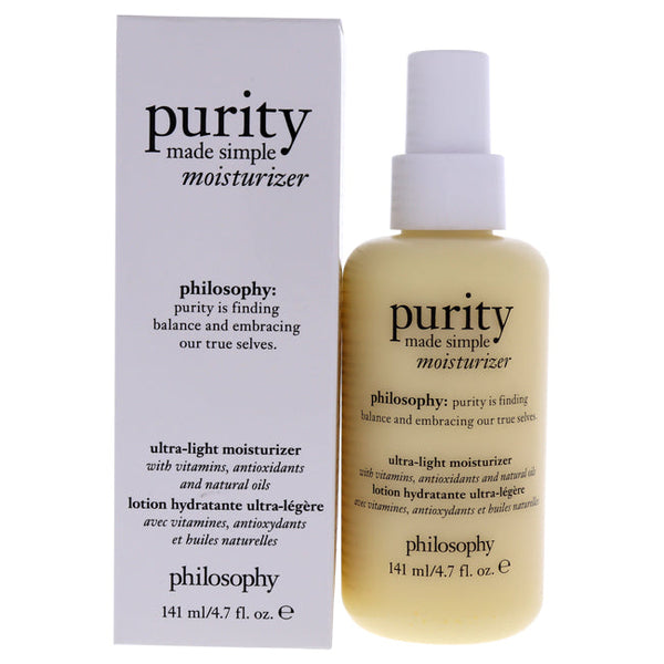 Wholesale Purity Made Simple Ultra Light Moisturizer by Philosophy for Women - 4.7 oz Moisturizer