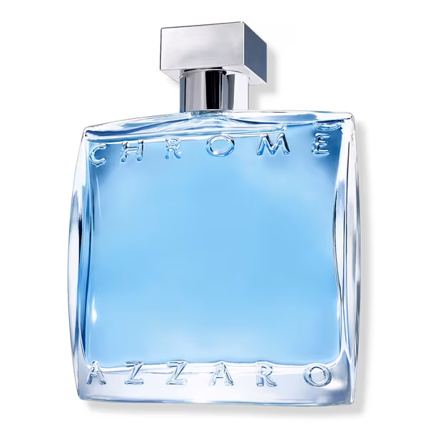 Azzaro Chrome Eau de Toilette - Fresh Aquatic Mens Cologne, 3.38 Fl Oz