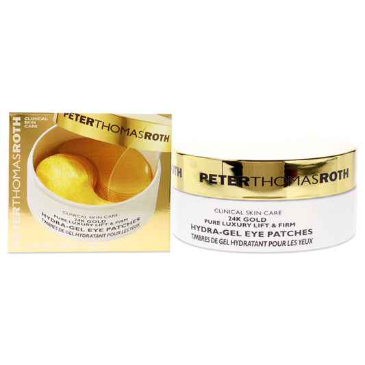 Wholesale 24K Gold Pure Luxury Lift and Firm Hydra-Gel Eye Patches by Peter Thomas Roth for Women - 60 Pc Patches